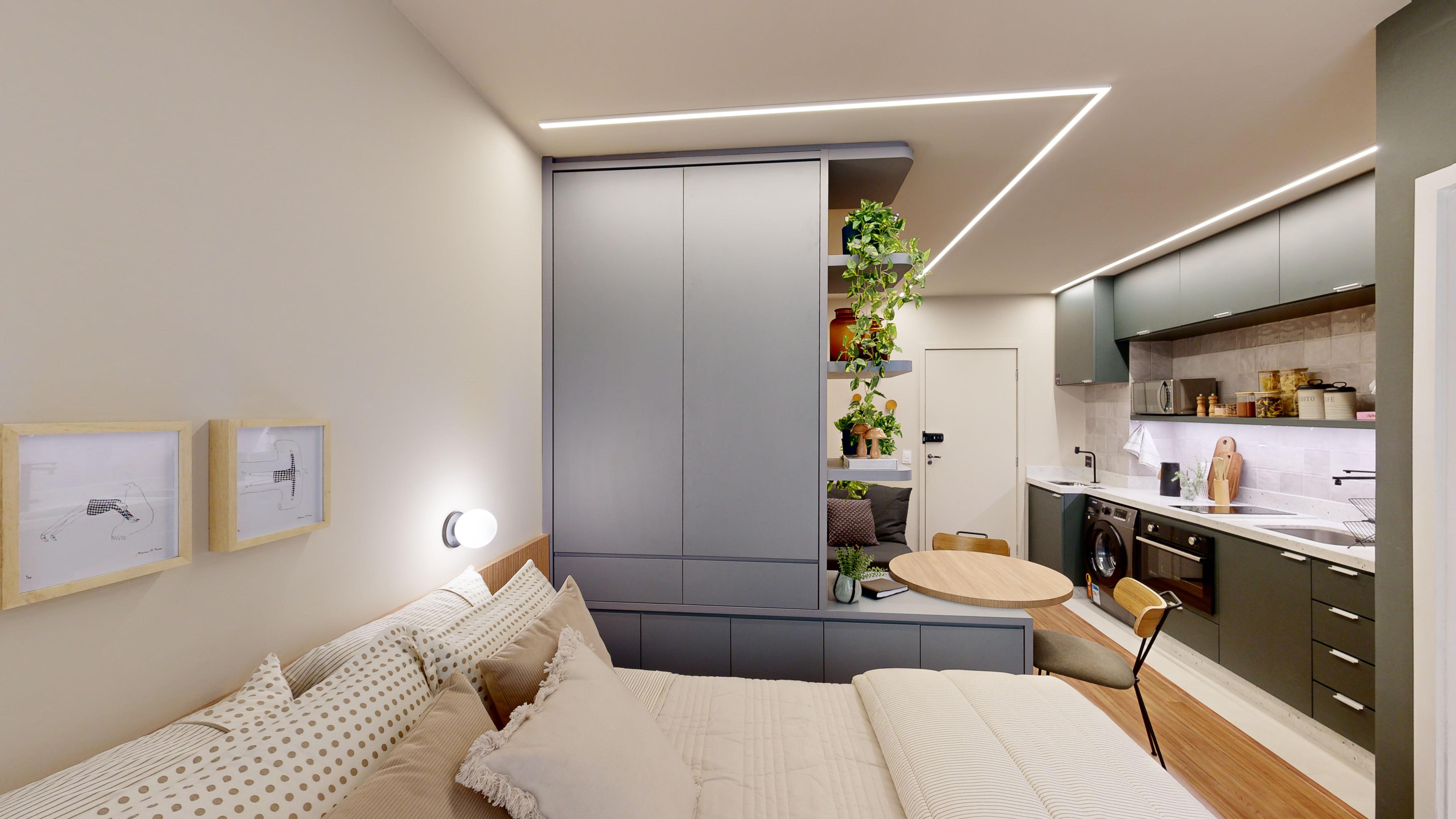 Apartamento Studio 01 Quarto Nova Suíça